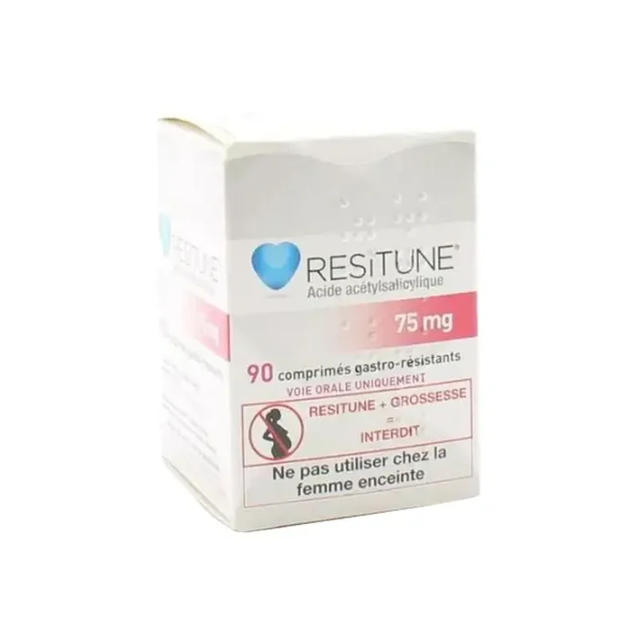 Resitune 75mg 90 comprimes gastro-resistants