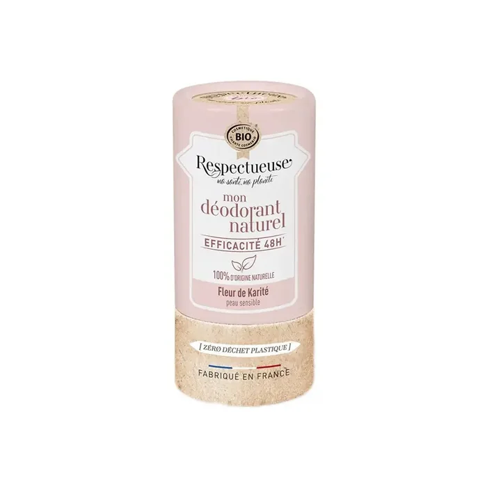 Respectueuse Mon deodorant naturel fleur de karite bio 50gr