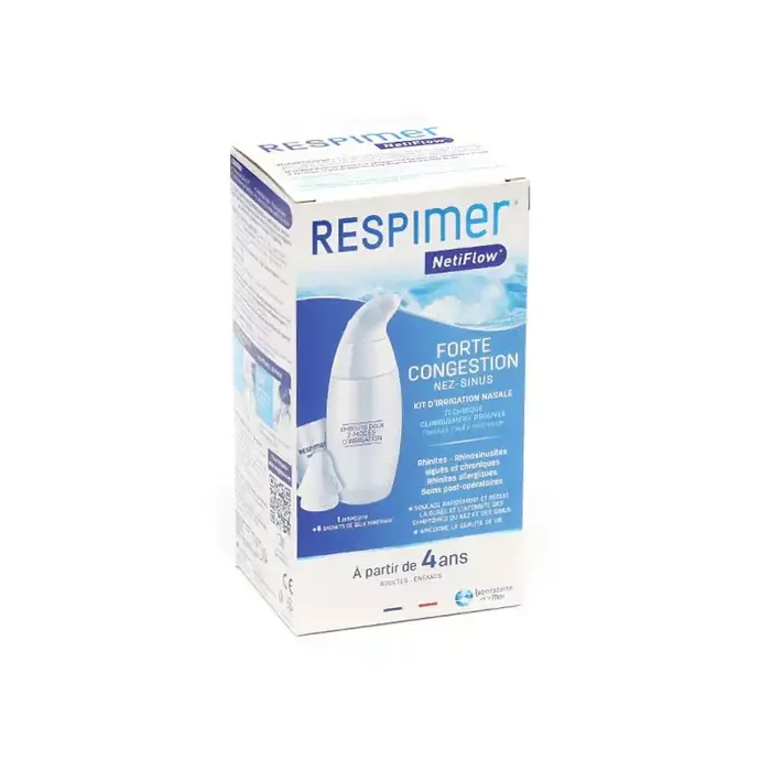 RESPIMER NETIFLOW KIT IRRIGATION NASALE LABORATOIRE DE LA MER