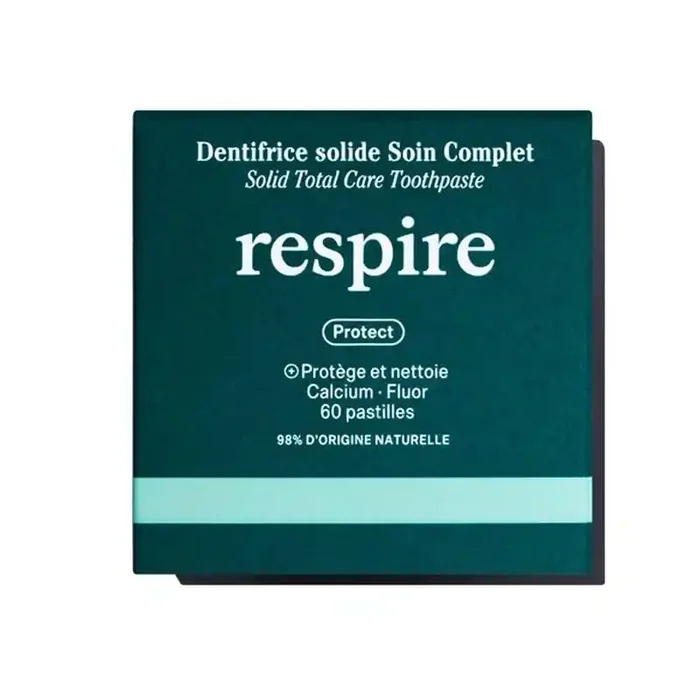 RESPIRE DENTIFRICE SOLIDE SOIN COMPLET à CROQUER 60 PASTILLES