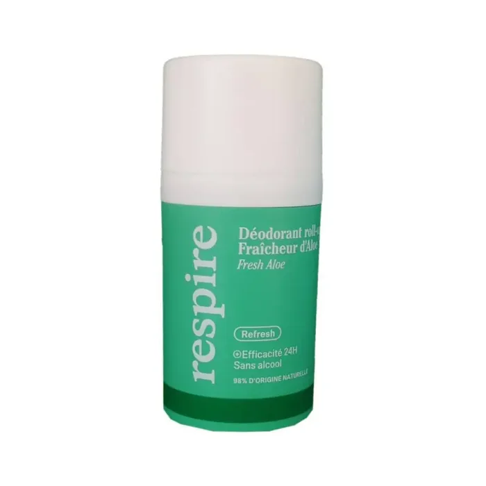 RESPIRE DEODORANT ROLL ON FRAÎCHEUR D‘ ALOÉ 50ML