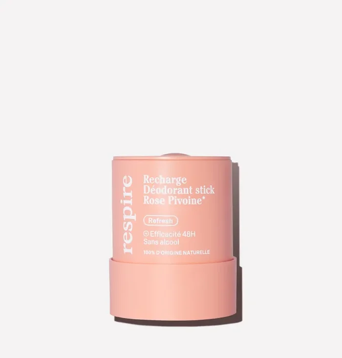 Respire Recharge Déodorant Stick Rose Pivoine – Respire 50 g
