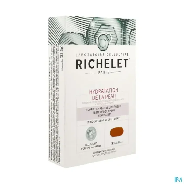 Richelet hydratation de la peau capsule 30