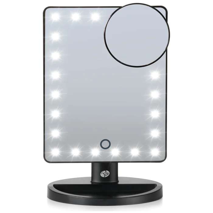 Rio Miroir de Maquillage à Intensité d'Éclairage Variable 24 LED