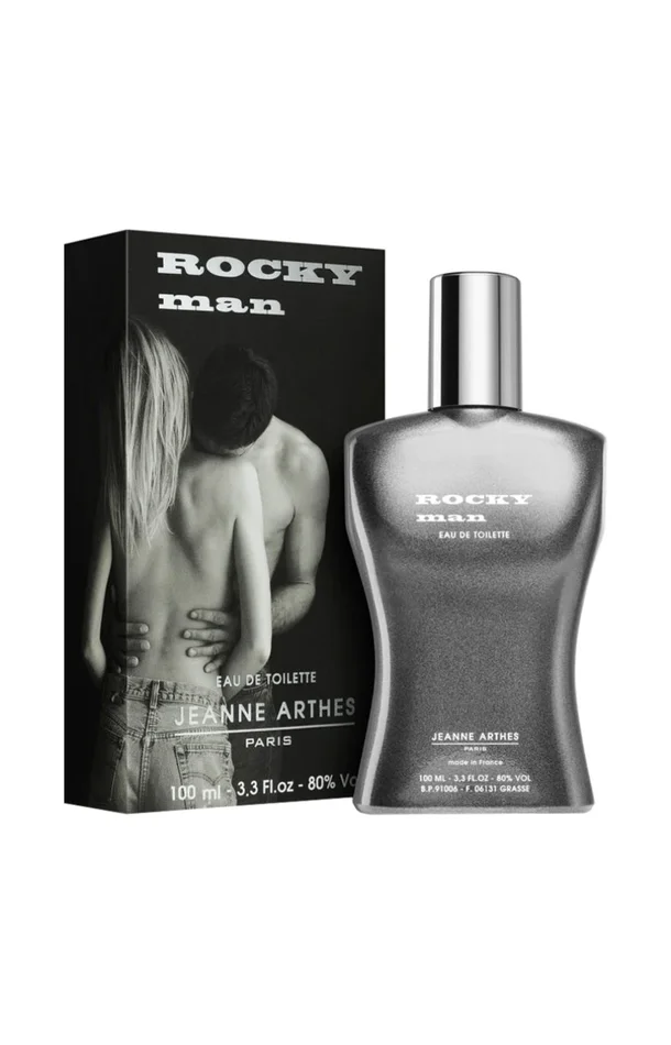 Rocky Man Eau de toilette – Boisé aromatique – 100 ml