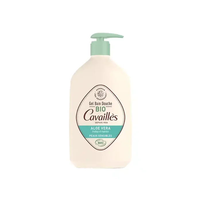 Roge Cavailles gel bain douche Aloe Vera bio 1L