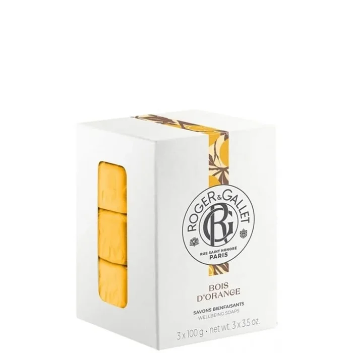 Roger&Gallet Bois d'Orange Coffret Savons Bienfaisants