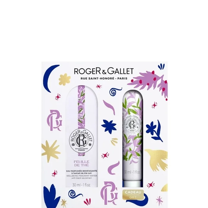 Roger&Gallet Feuille de Thé Coffret Eau Parfumée Bienfaisante – Crème Mains