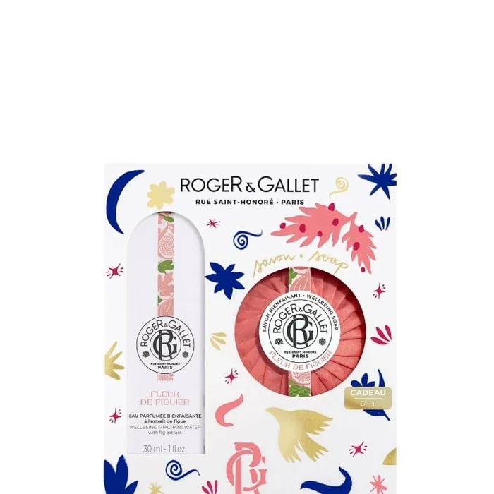 Roger&Gallet Fleur de Figuier Coffret Eau Parfumée Bienfaisante – Savon Parfumé