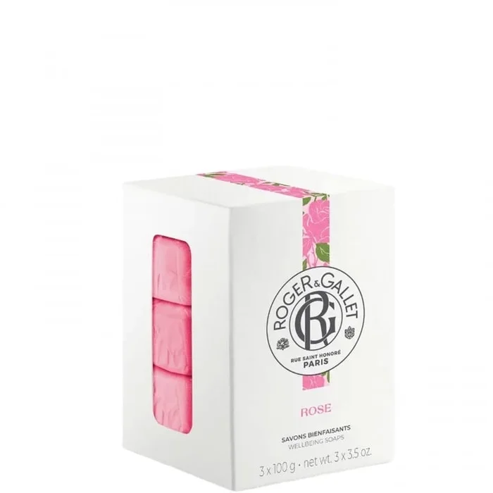 Roger&Gallet Rose Coffret 3 Savons Bienfaisants