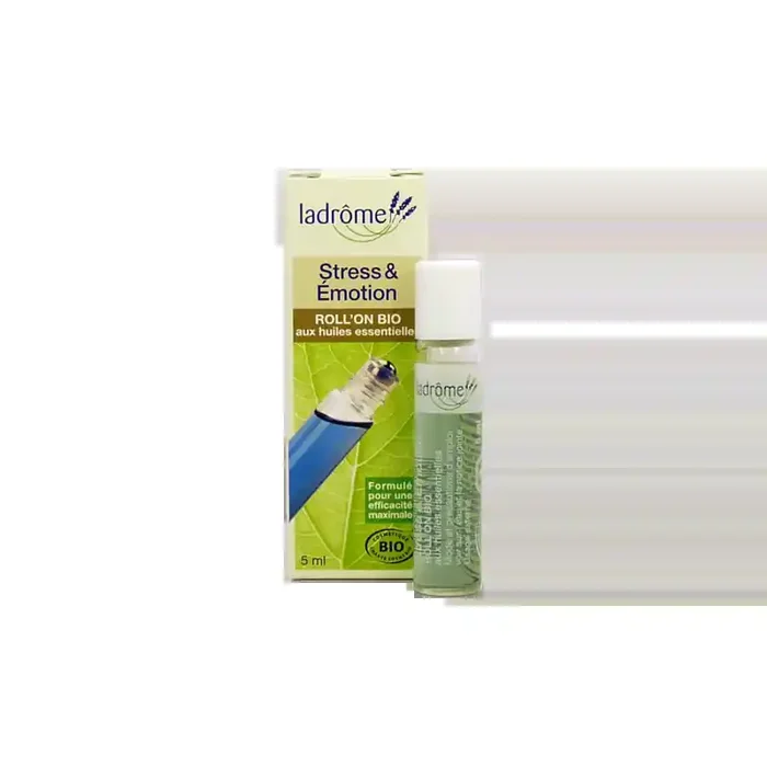 ROLL‘ON BIO aux huiles essentielles STRESS ET EMOTIONS 5 ml LADROME