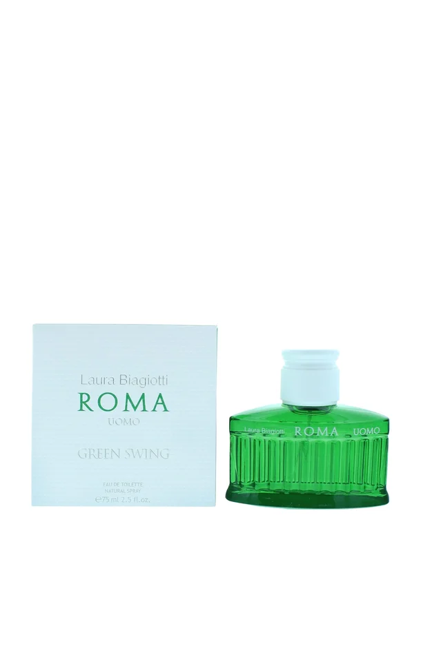 Roma Uomo Green Swing Eau de toilette – Boisé floral – Homme
