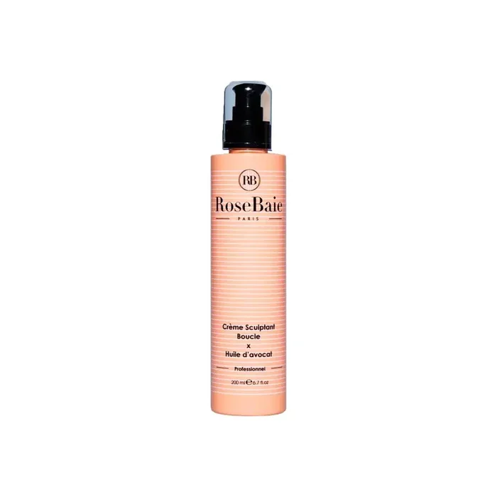 RoseBaie creme hydratante huile d‘avocat cheveux boucles 200ml