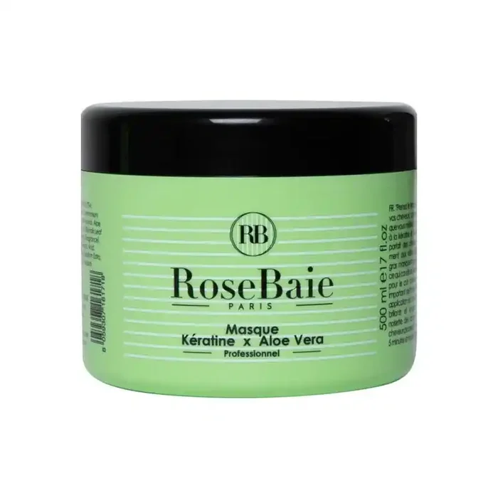 Rosebaie masque a la keratine et a l’aloe vera 500ml