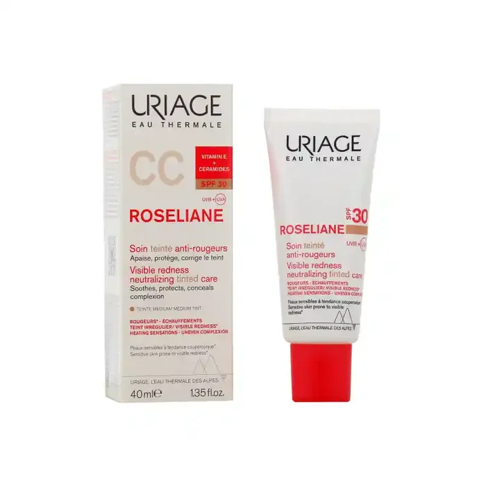 ROSELIANE CC CREME SPF30 TEINTE MEDIUM URIAGE