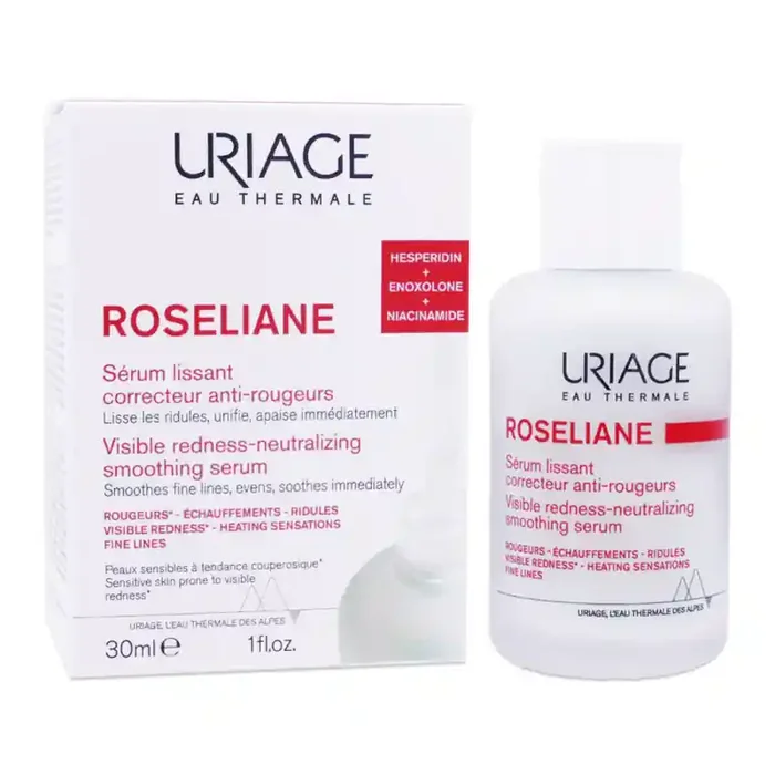 ROSELIANE SERUM LISSANT CORRECTEUR ANTI ROUGEURS 30ML URIAGE