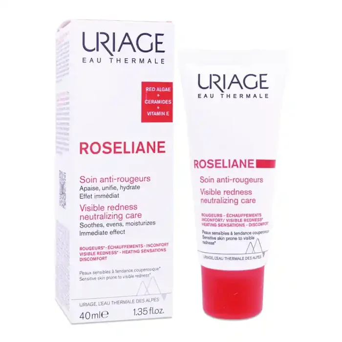 ROSELIANE SOIN ANTI ROUGEURS 40ML URIAGE