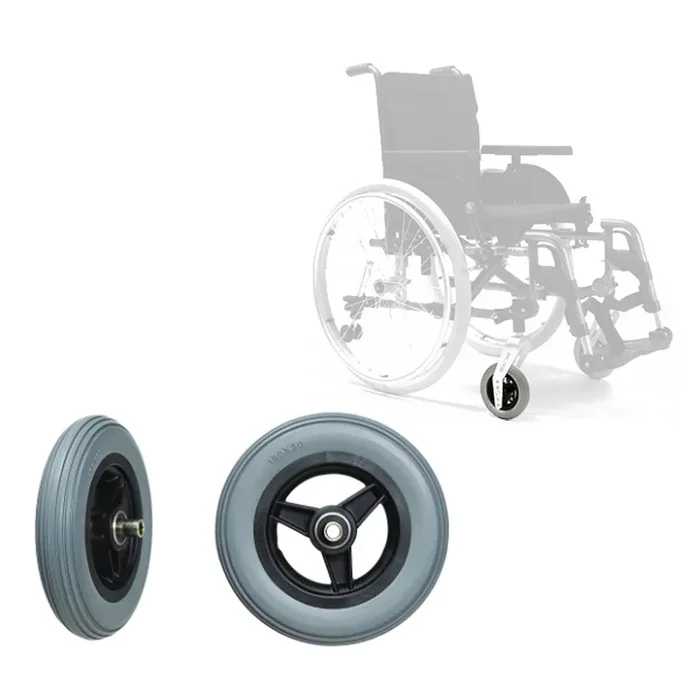 Roue avant pour Chaise Roulante Manuel D200 V300 ou V500 Largeur Assise Plus de 50cm