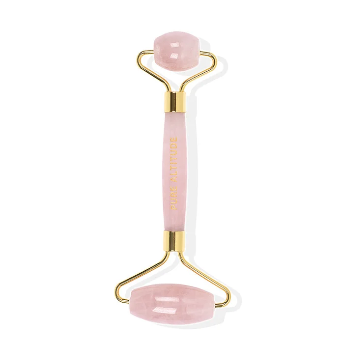 Rouleau de massage en Quartz Rose