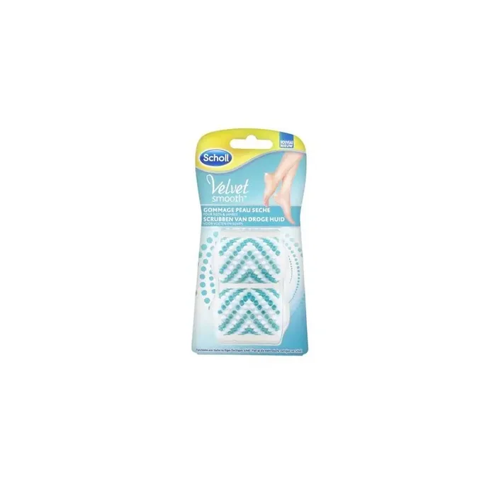 ROULEAUX RAPE ELECTRIQUE EXPRESS PEDI VELVET SMOOTH GOMMAGE PEAU SECHE SCHOLL