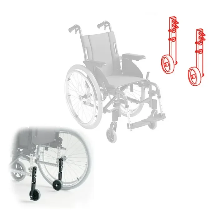 Roulettes de Transfert Fauteuil Roulant Action 3 Junior – La Paire