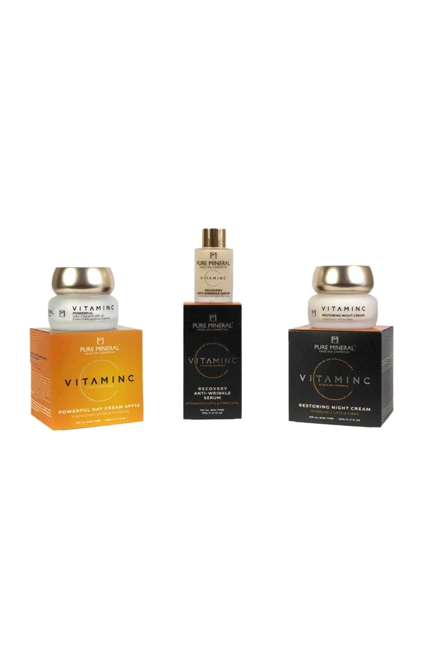 Routine anti-âge – Vitamine C – 3 soins
