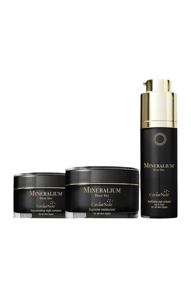 Routine complète anti-âge Caviar noir – Yeux & visage