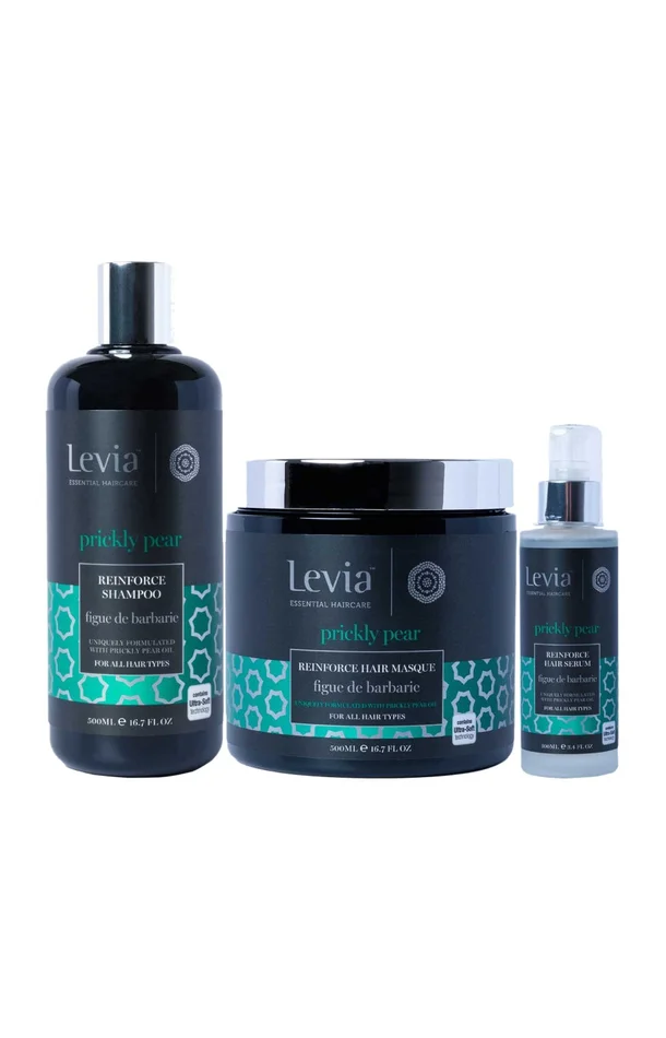 Routine fortifiante – Figue de Barbarie – Cheveux – 3 produits