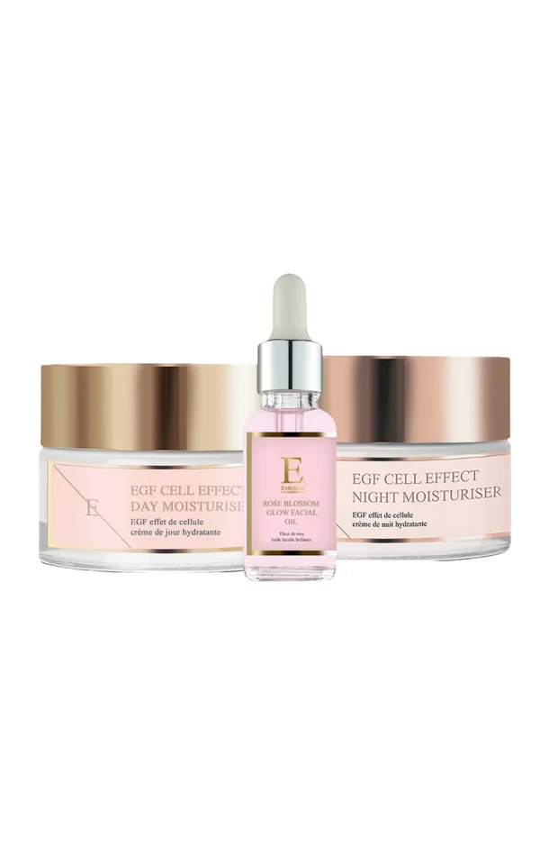 Routine hydratante – Gell Effect & rose – peaux matures – 3 produits