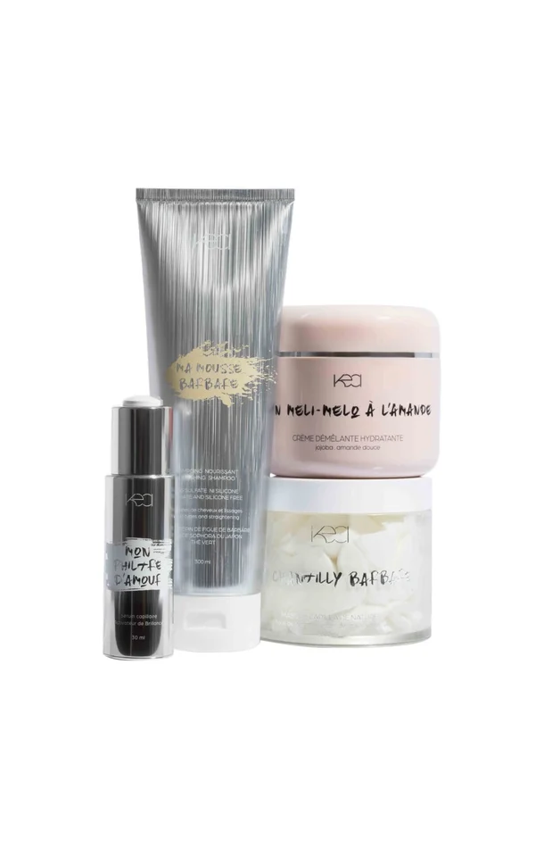 Routine nutrition – Cheveux abîmés – 4 produits