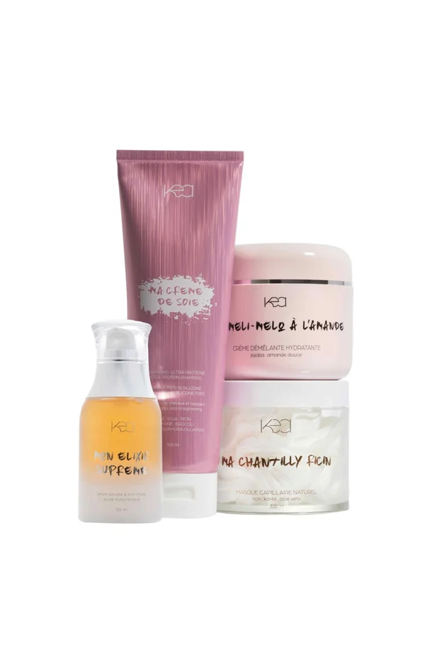 Routine pousse des cheveux – 4 produits