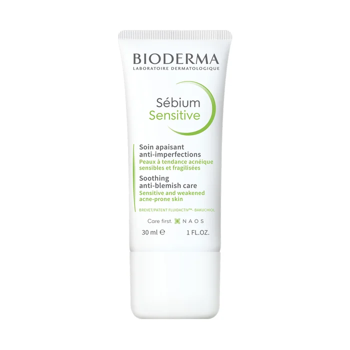Sébium Sensitive – Soin Apaisant Anti-Imperfections – Peaux Sensibles à Tendance Acnéique 30 ml
