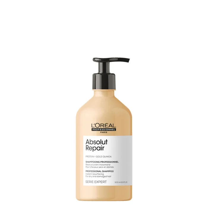 Série Expert Absolut Repair – Shampoing réparateur pour cheveux secs et abîmés
