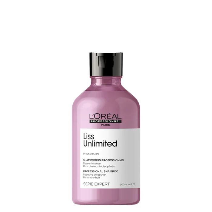 Série Expert Liss Unlimited – Shampoing pour cheveux indisciplinés ou lissés