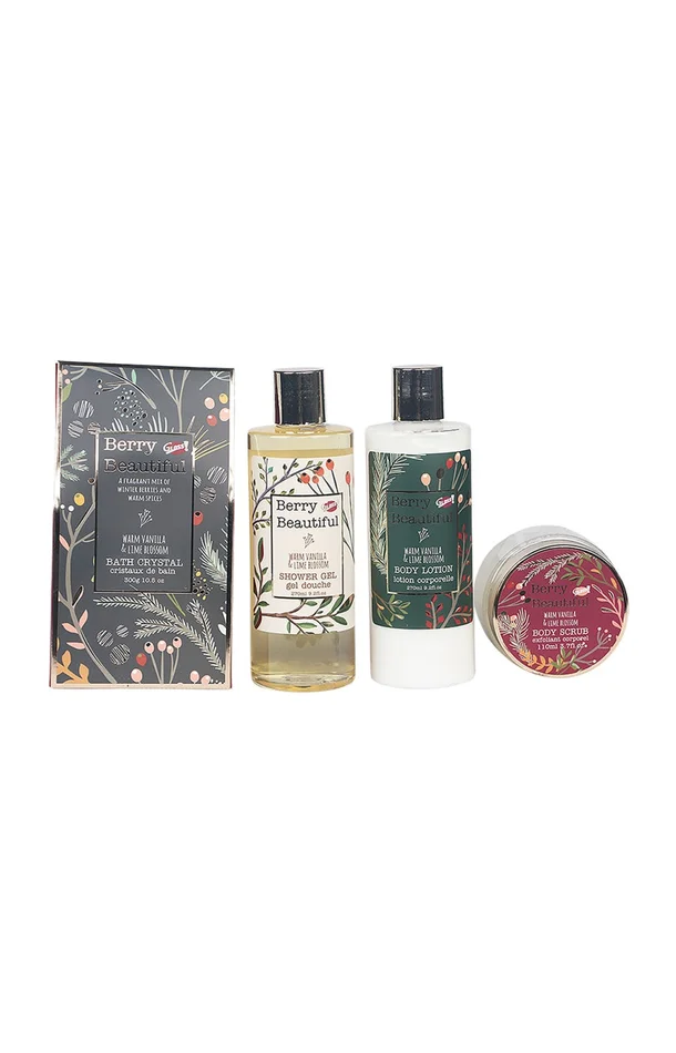 Sac de bain – Berry Beautiful – 4 produits