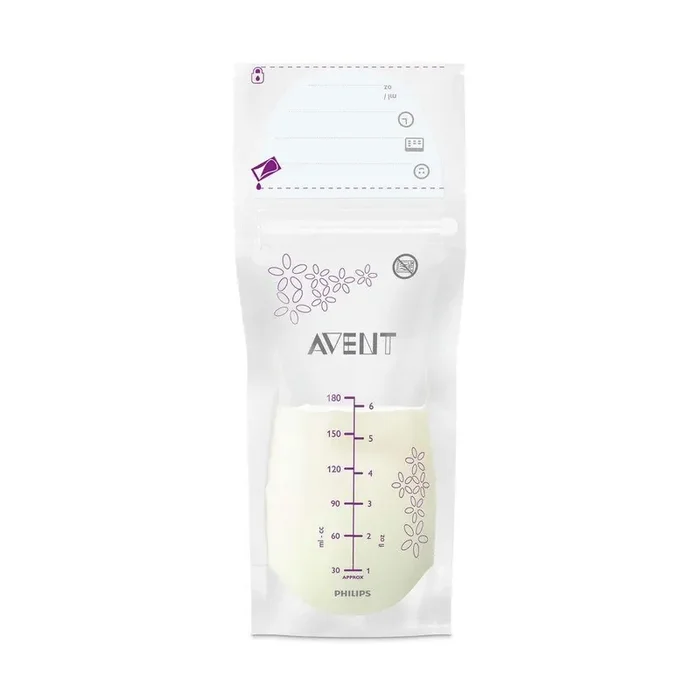 Sachets De Conservation X25 Pour Le Lait Maternel 180ml Accessoires Avent
