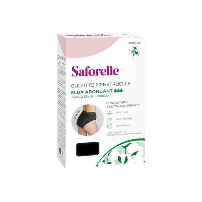 Saforelle Classic culotte menstruelle flux abondant T34-36