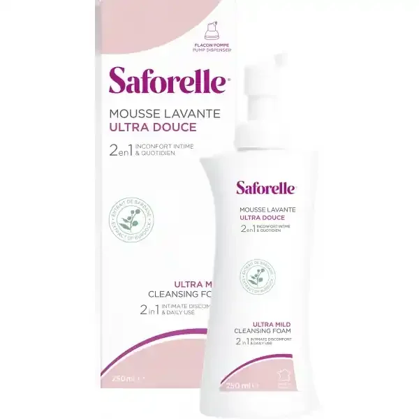 Saforelle Mousse Lavante Ultra Douce 250 ml