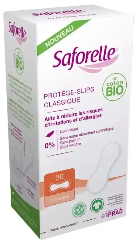 Saforelle Protège-Slips Classiques 30 Protections