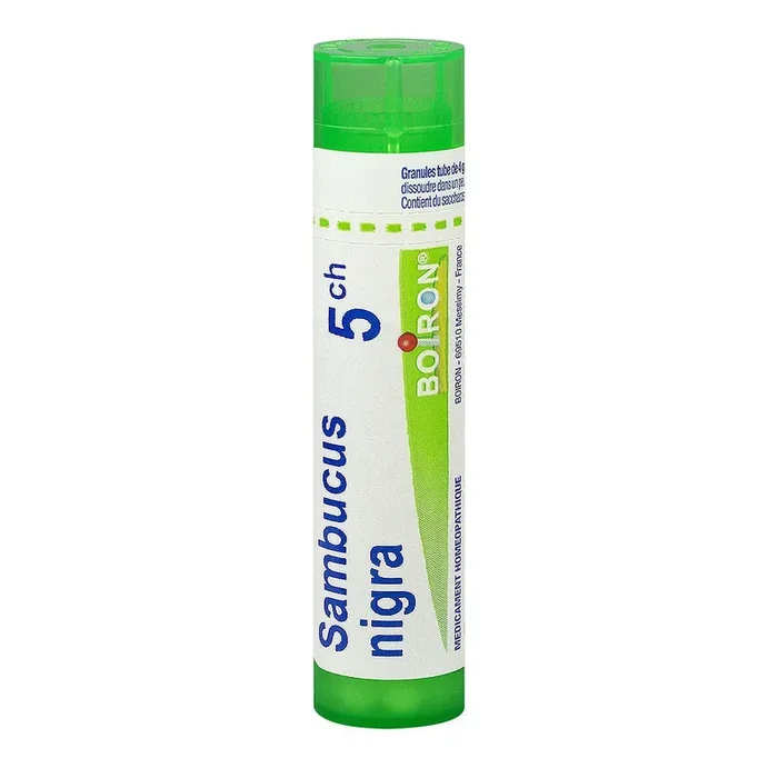 Sambucus Nigra 5ch – Coqueluche Affection ORL Asthme – Tube Granules 4g