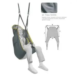 Sangle de Transfert Universelle avec Repose Tête tissu Solide