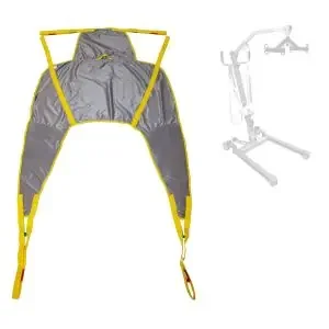 Sangle en U Confort mousse XL avec Têtière pour Soulève personne