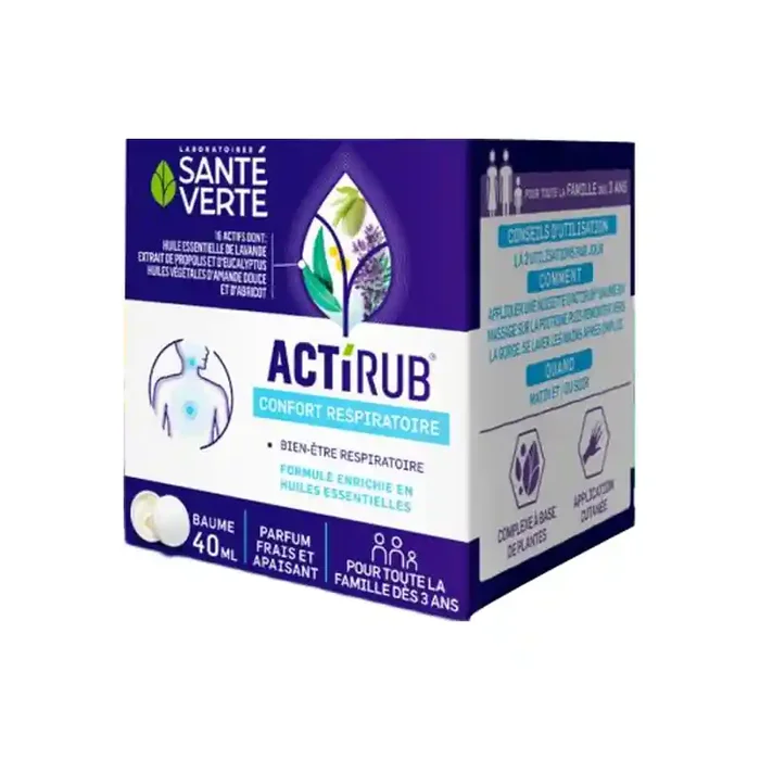 Sante Verte actirub baume pectoral 40ml