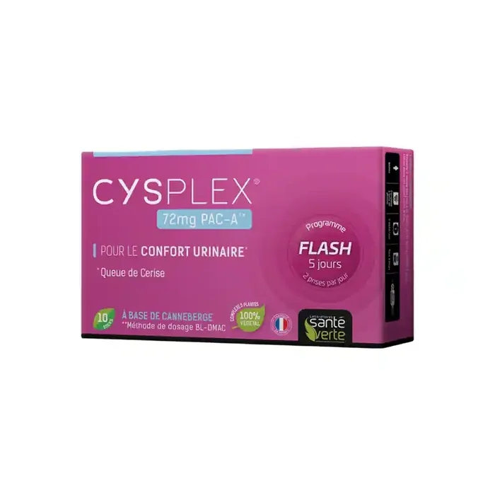 Sante verte cysplex flash 10 sticks