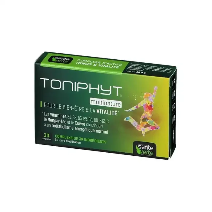Sante verte toniphyt multinature 30 comprimes