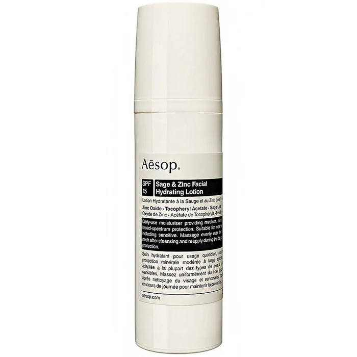 Sauge & Zinc Facial SFP15 – Lotion hydratante pour le visage