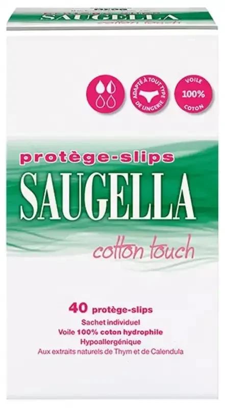 Saugella Cotton Touch Protège-Slips X40