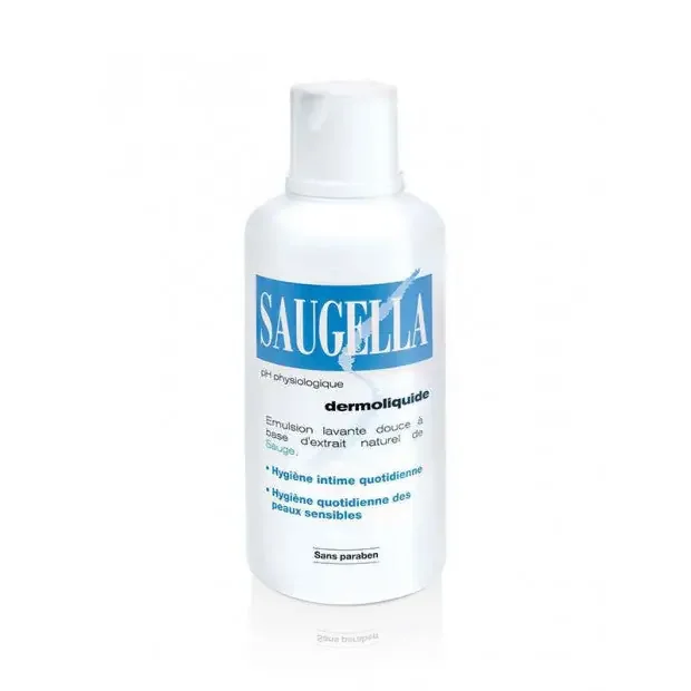 Saugella Dermoliquide Soin Lavant Intime bien-être quotidien, 500ml