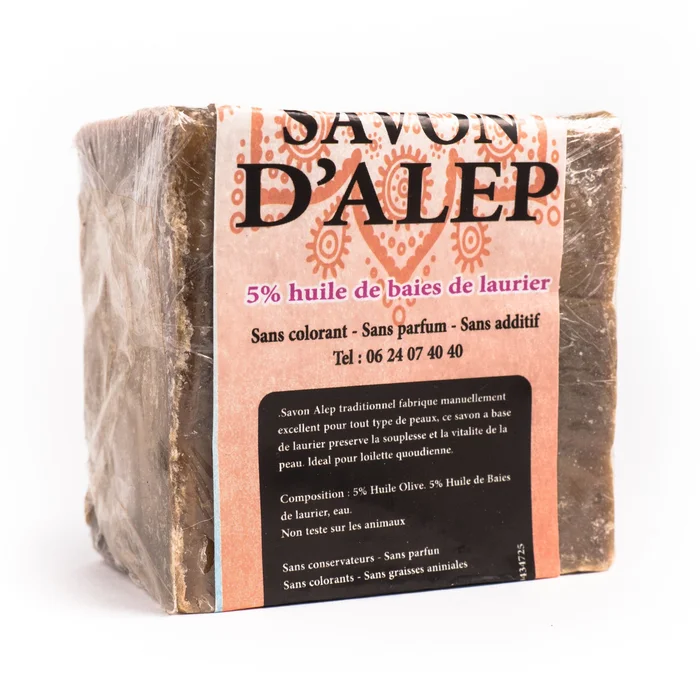 Savon d'Alep 5%