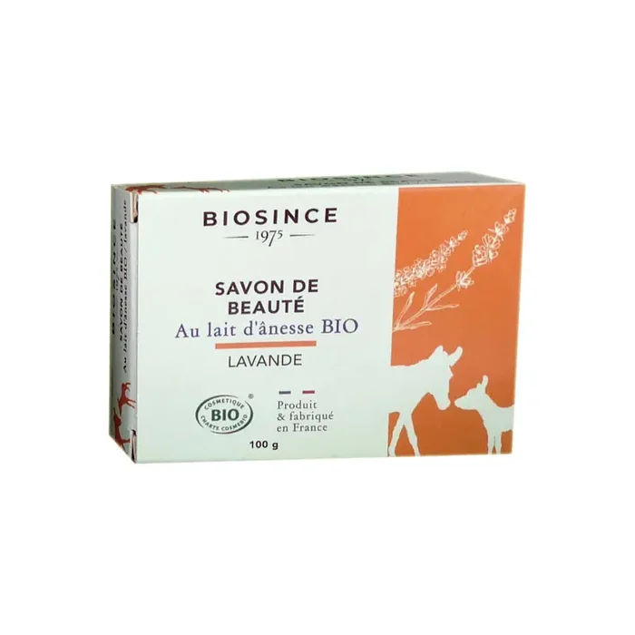 SAVON DE BEAUTÉ BIO LAVANDE 100G BIOSINCE 1975
